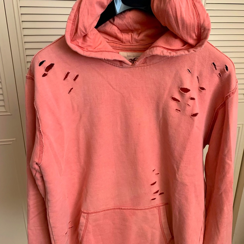 Destructed Hollister hoodie